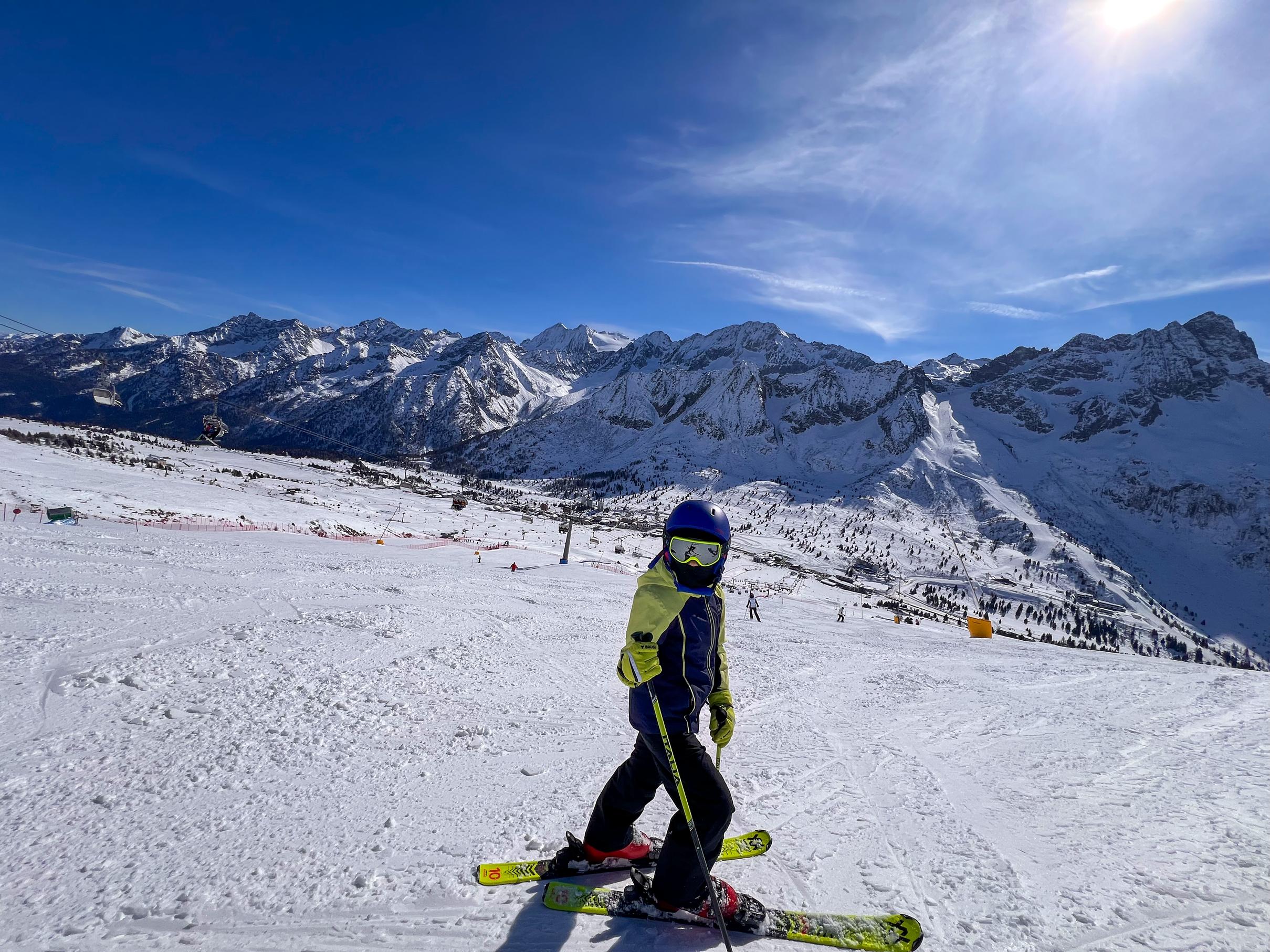 Pierwszy obóz zimowy dziecka